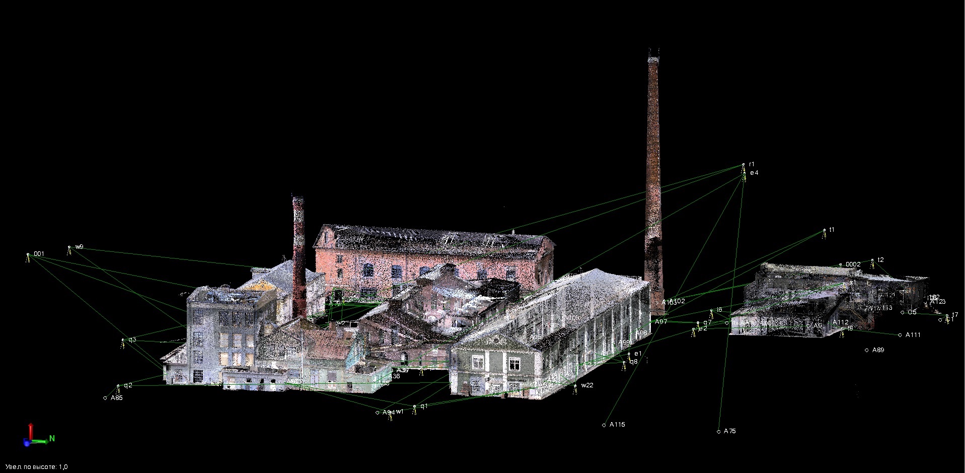 Лазерное 3D сканирование зданий и сооружений